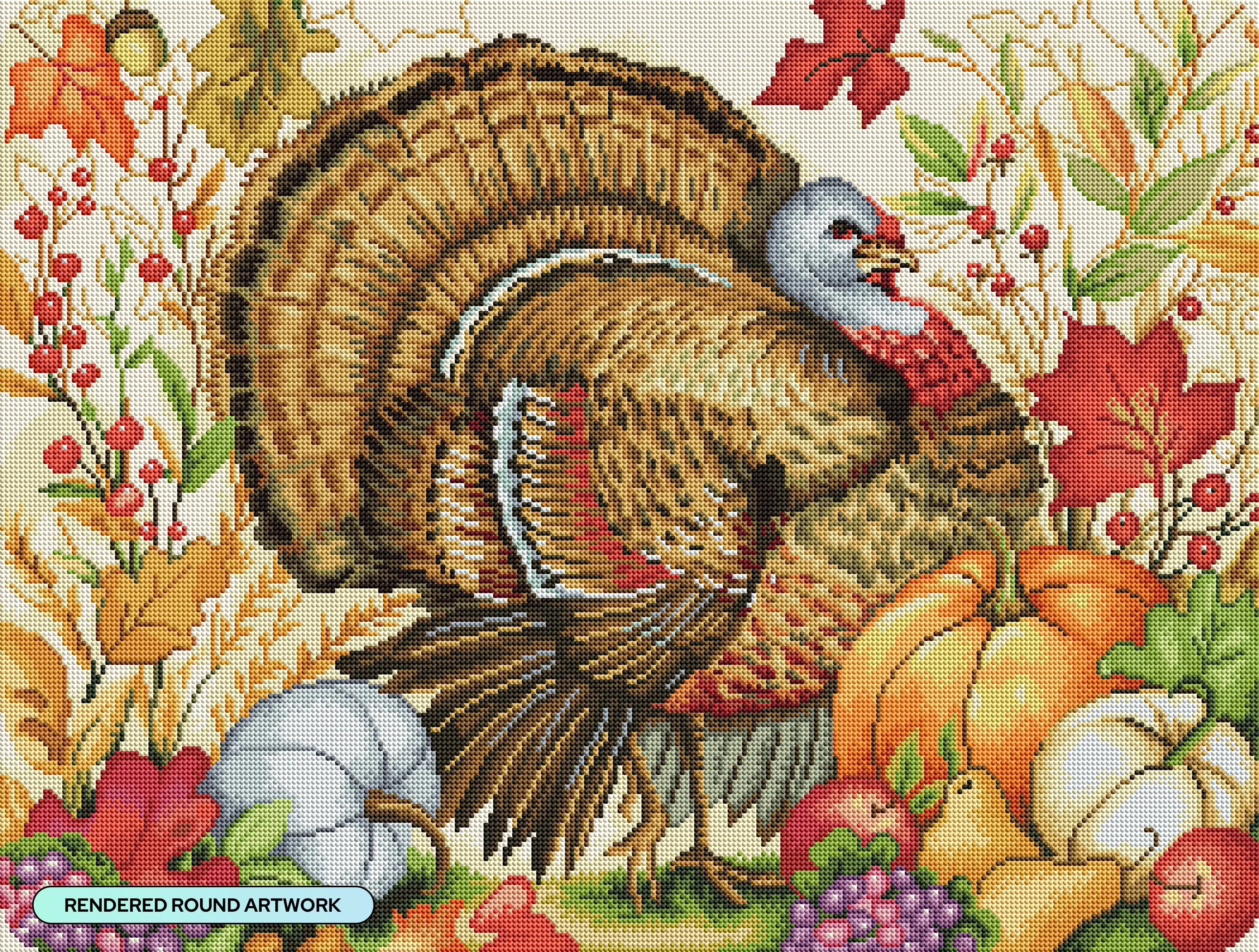 Turkey & Pumpkins