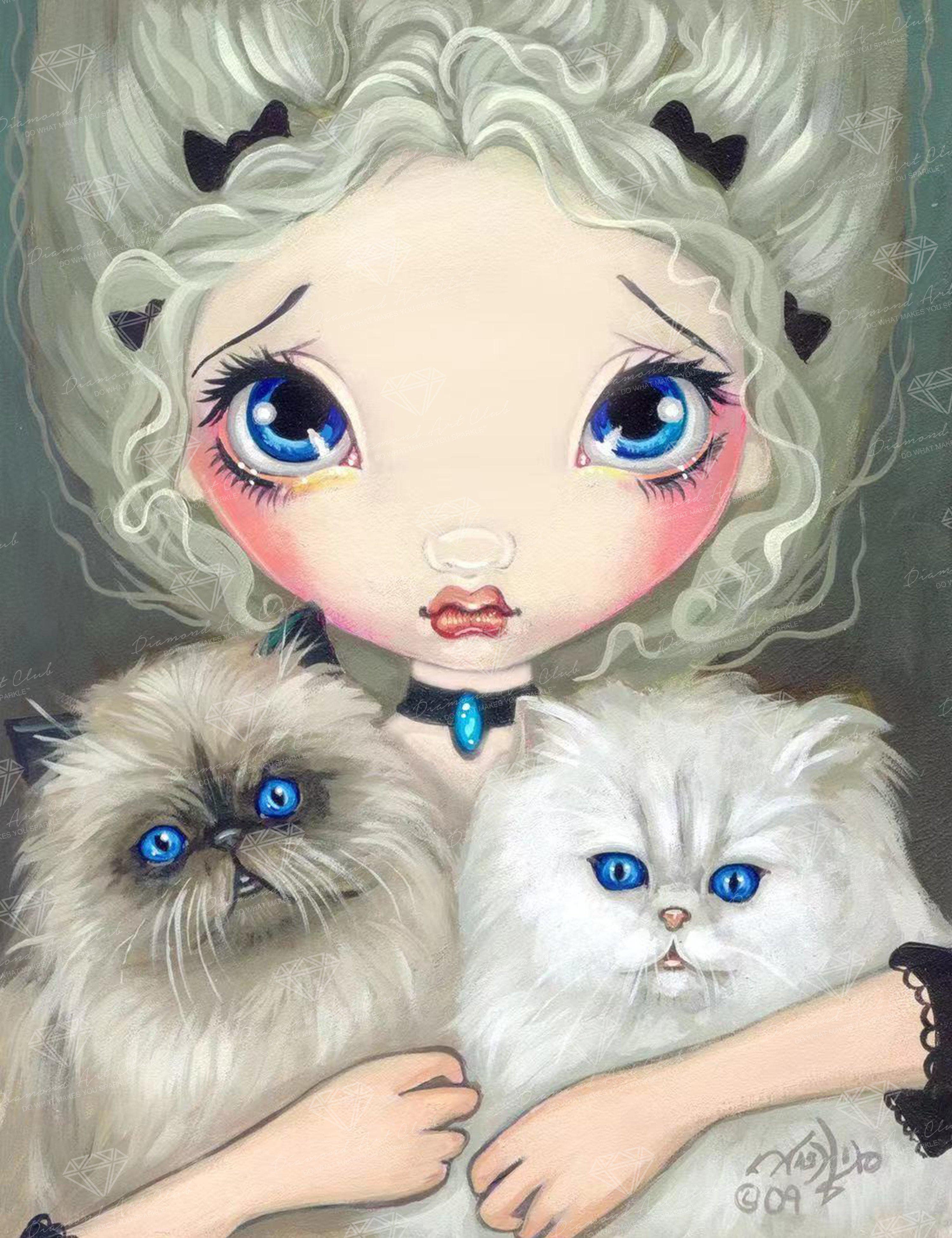 Two Fluffy Kitties