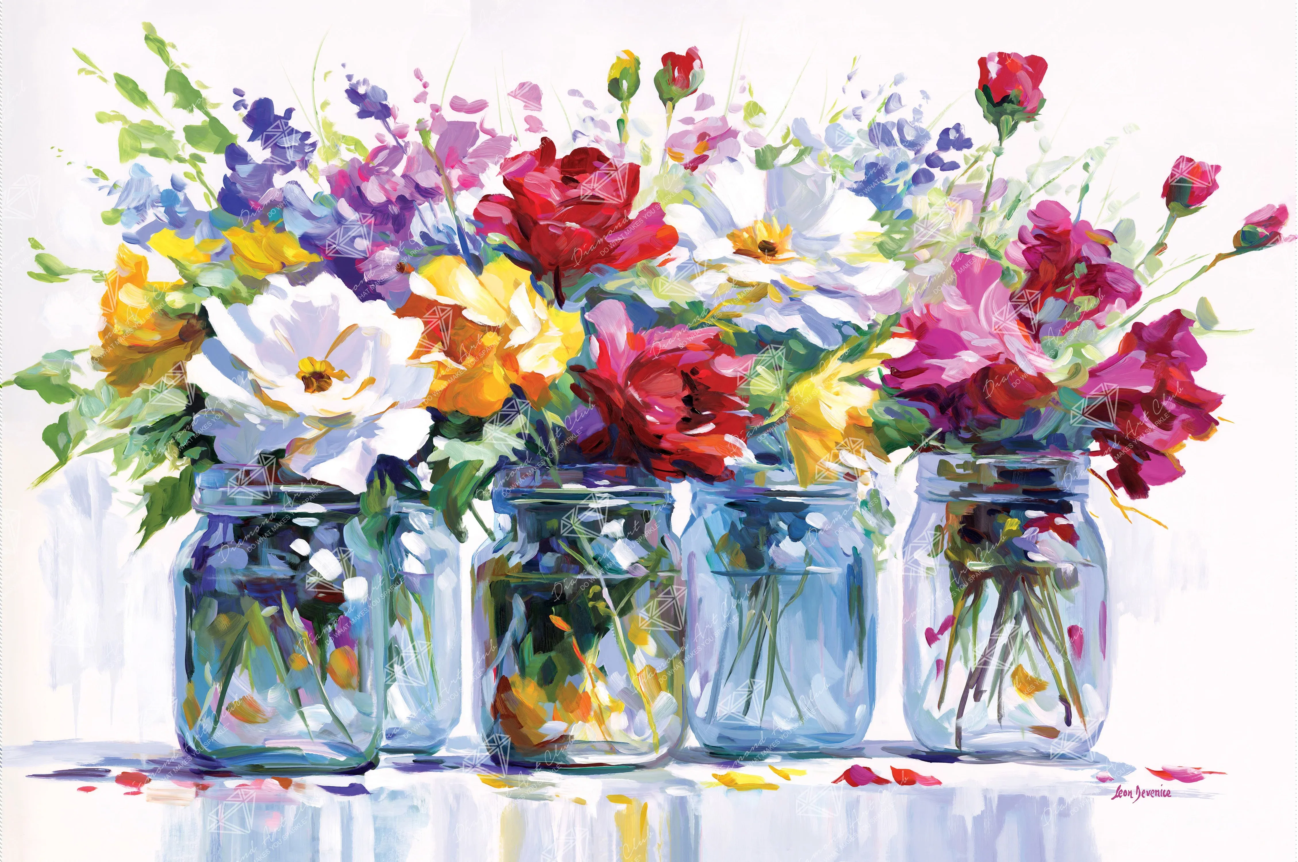 Vibrant Floral Impressions