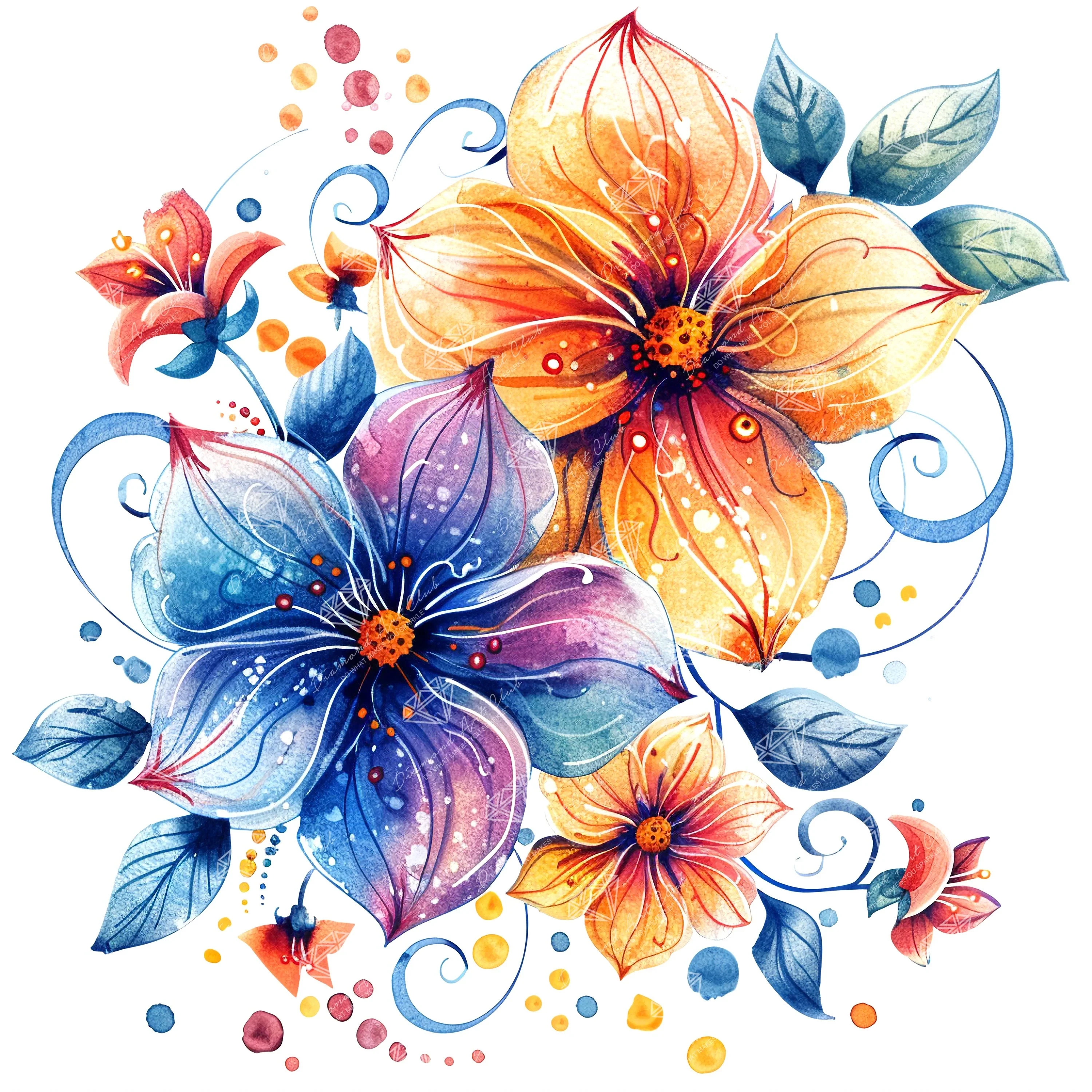 Whimsical Flowers
