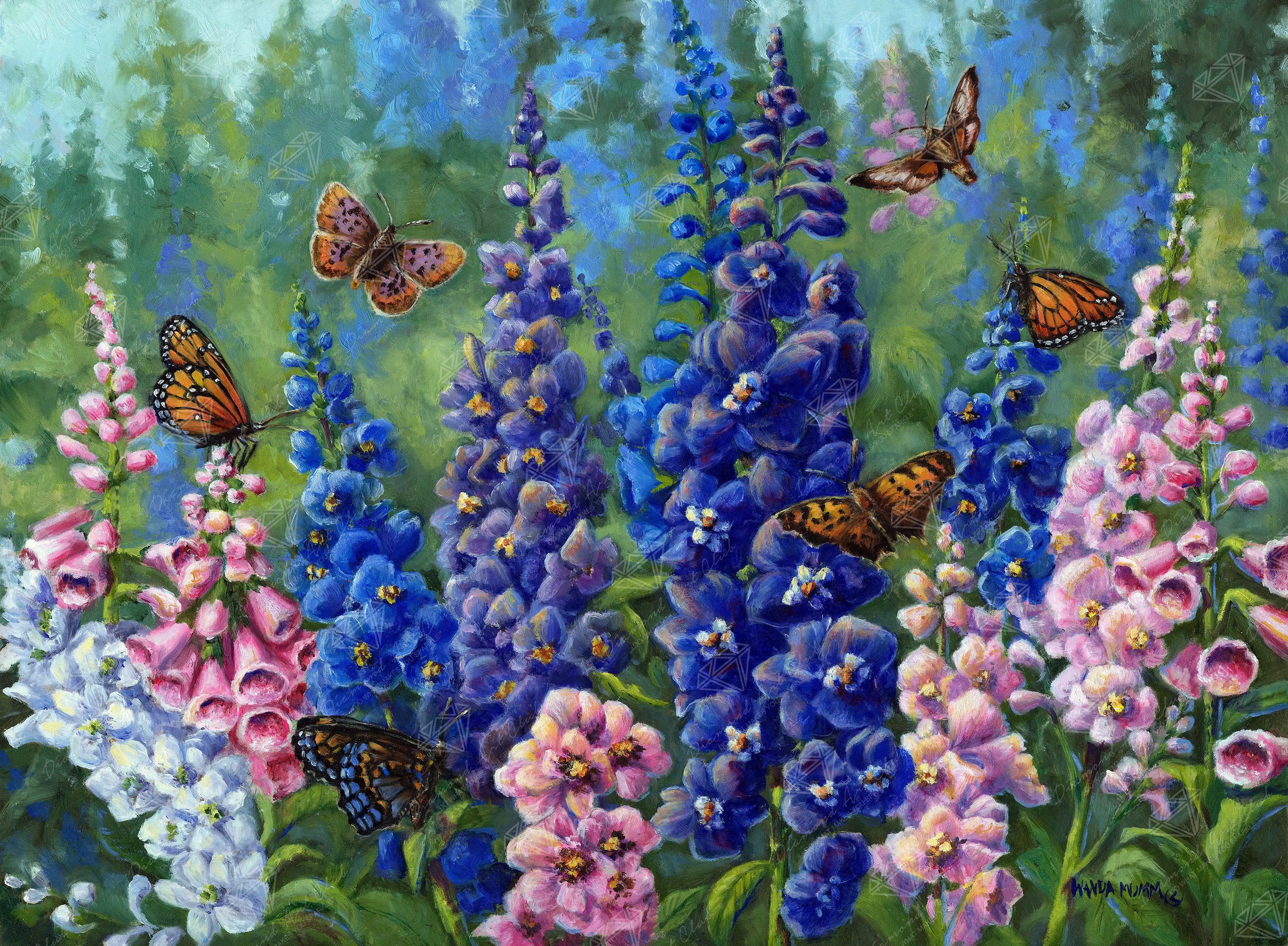 Butterfly and Delphinium 1 515-butterfly-and-delphinium-1.webp