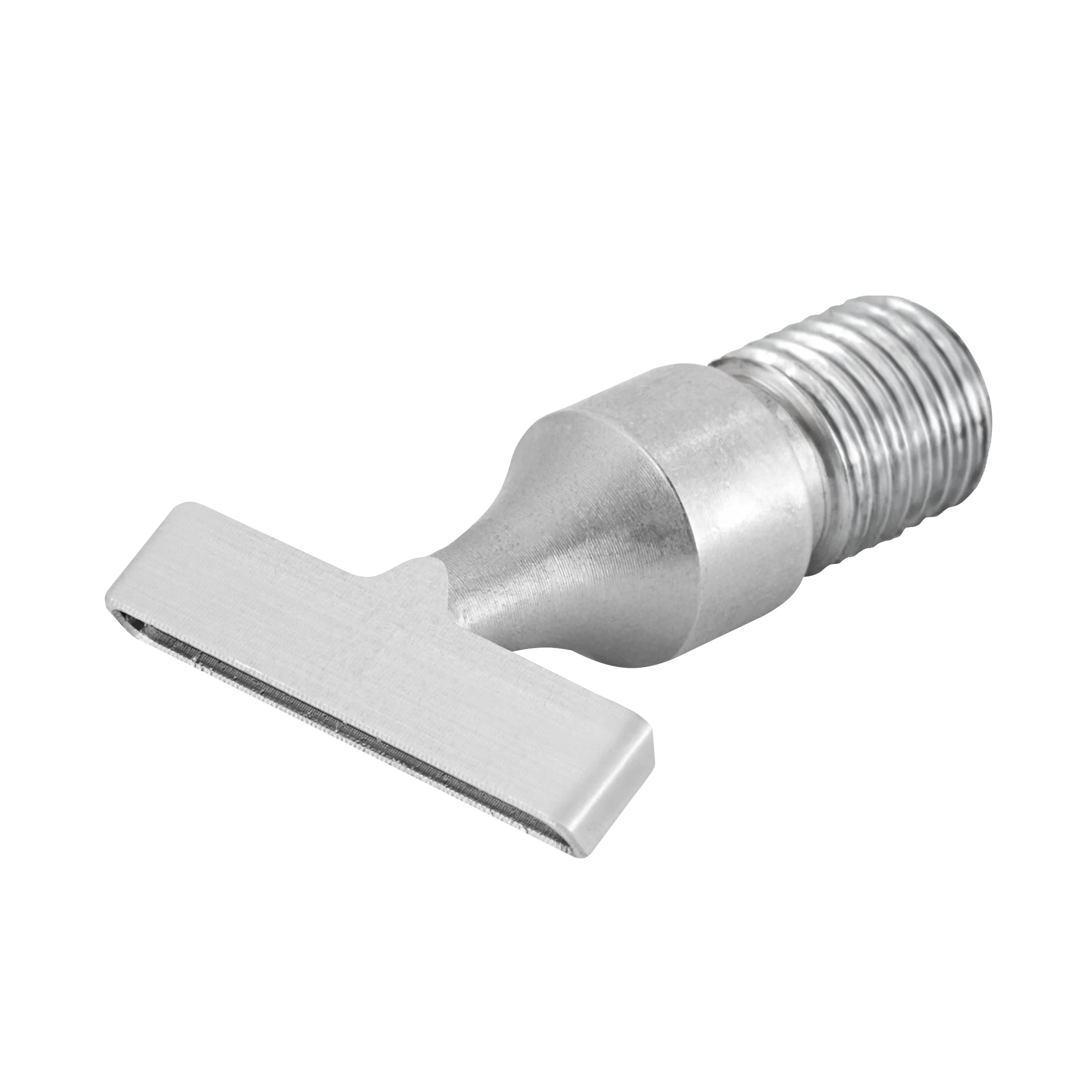 Threaded Stainless Steel 6 Tip Angled Multiplacer for Twist-On Pens