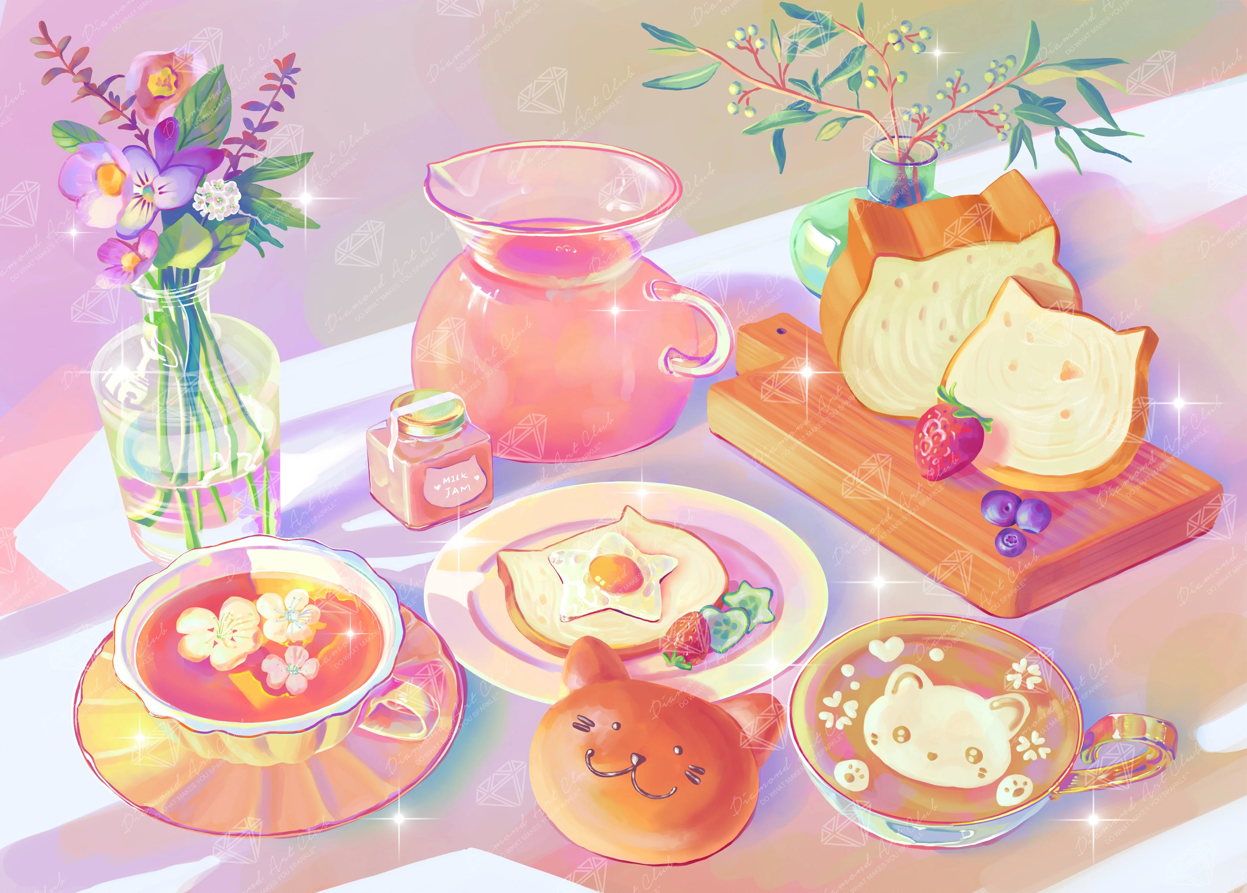 Cat Sandwich Party