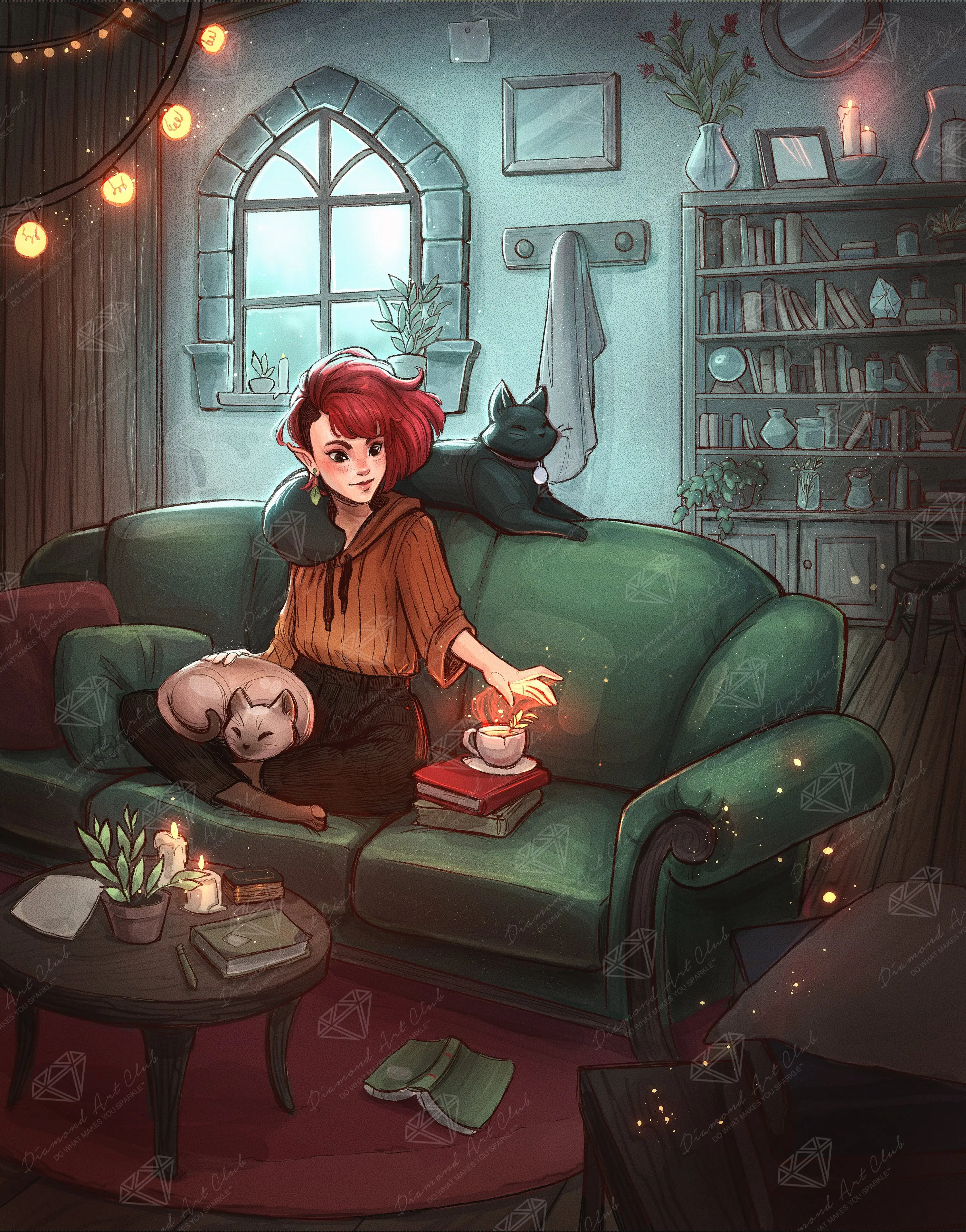 Cats, Candles and Tea