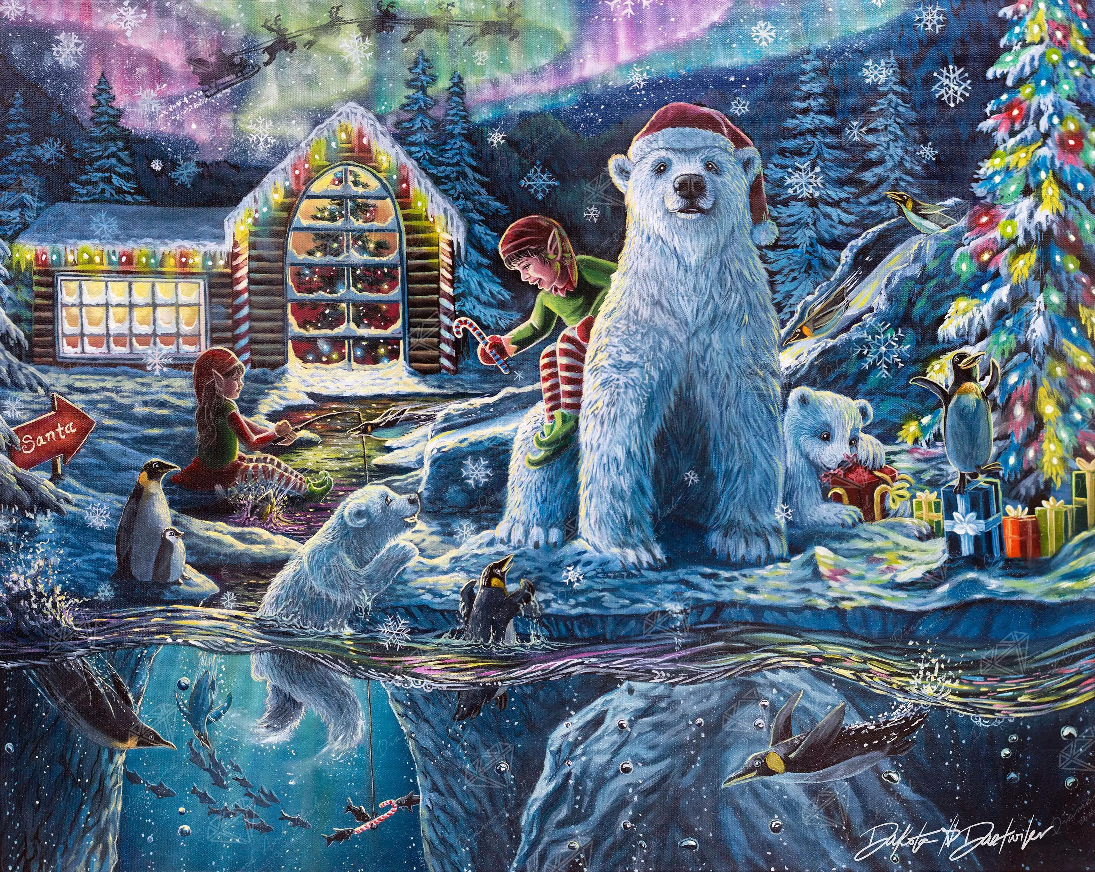 Christmas Eve at the Workshop