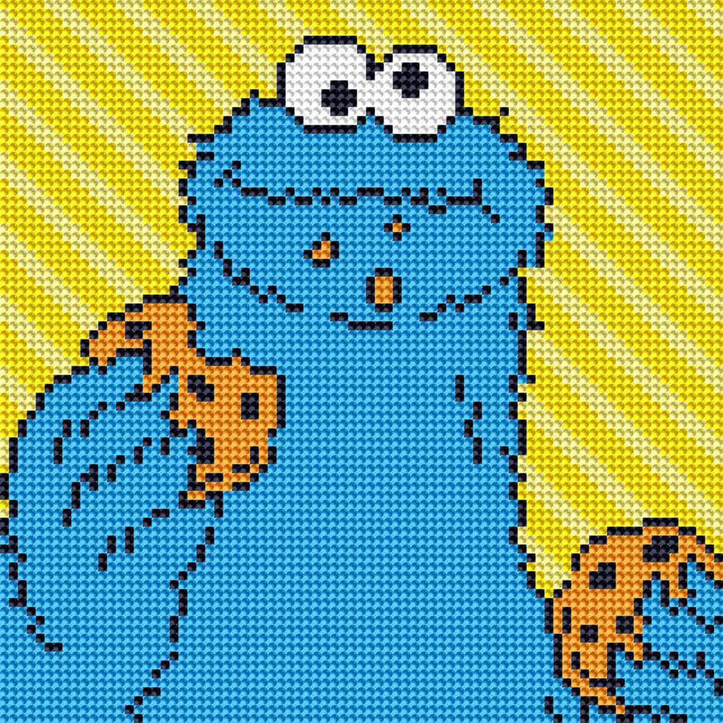 Cookie Monsterâ¢ Portrait