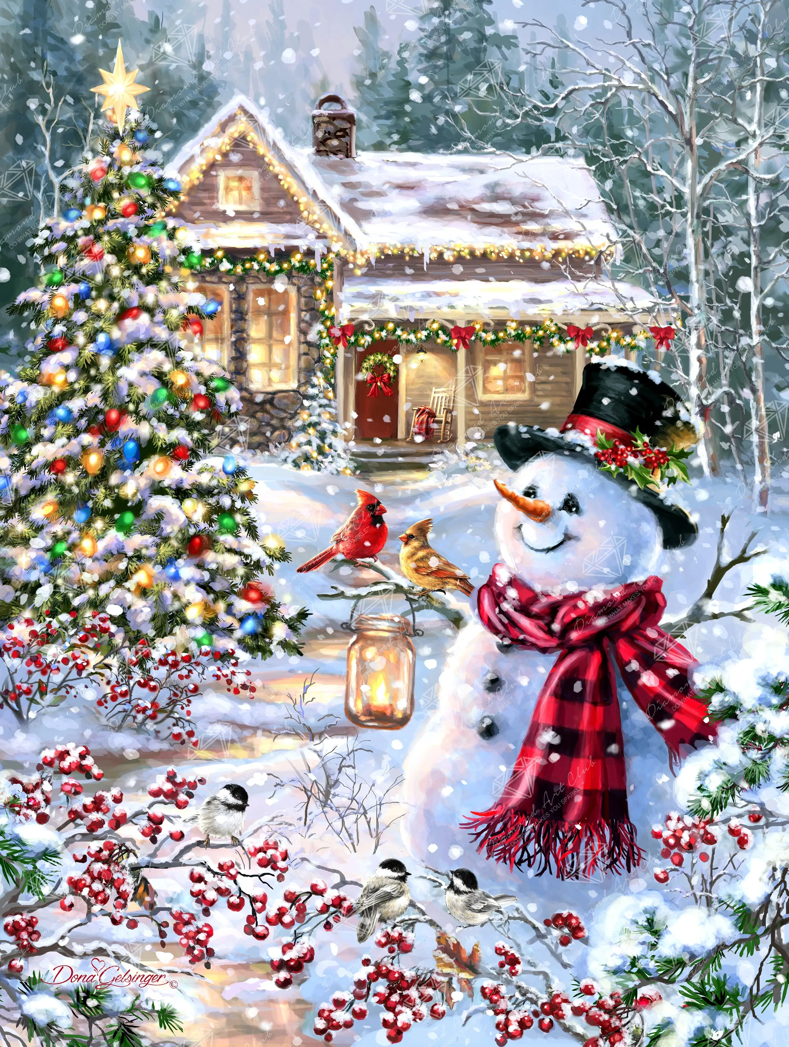 Cottage in the Snow