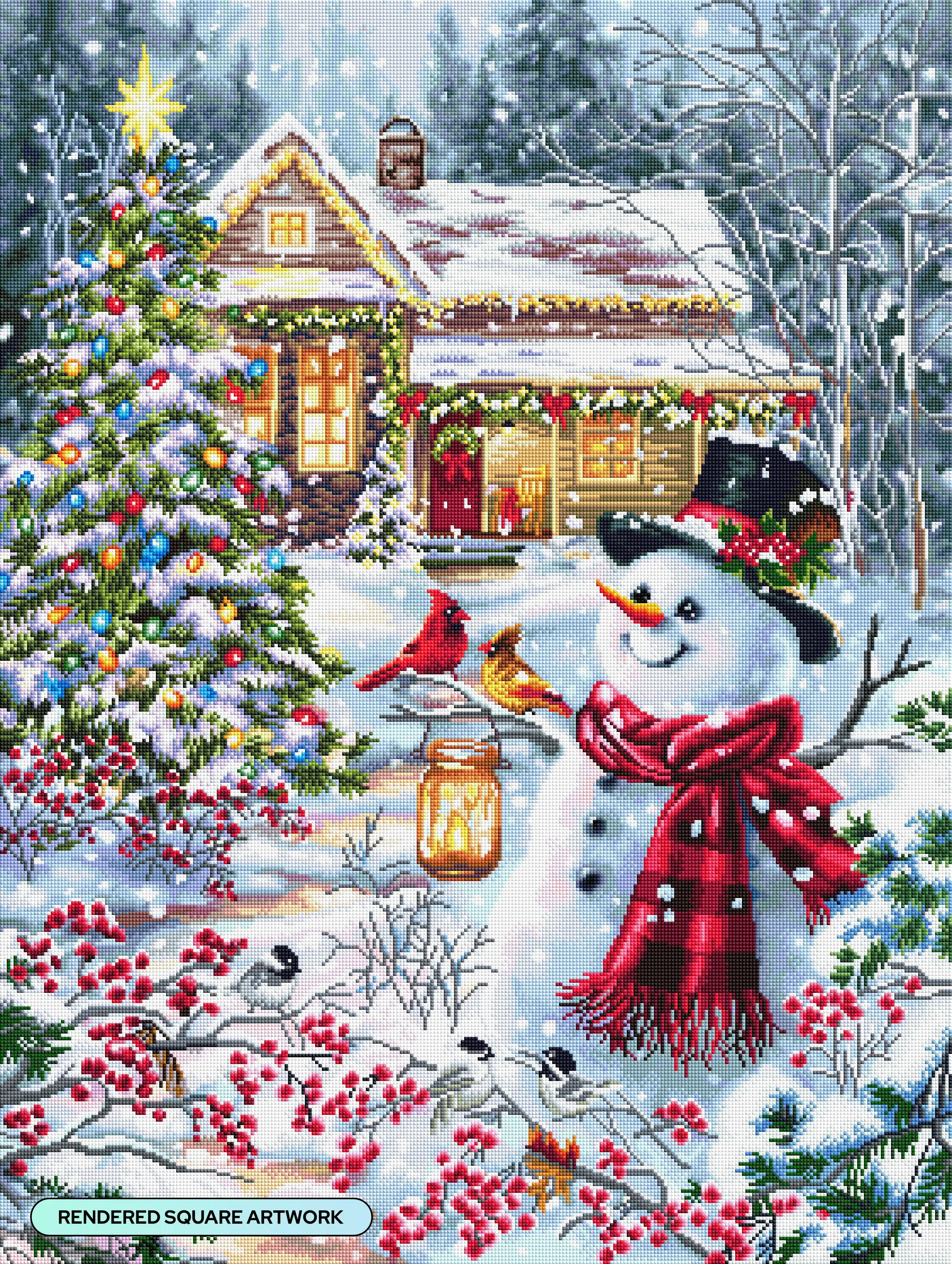 Cottage in the Snow
