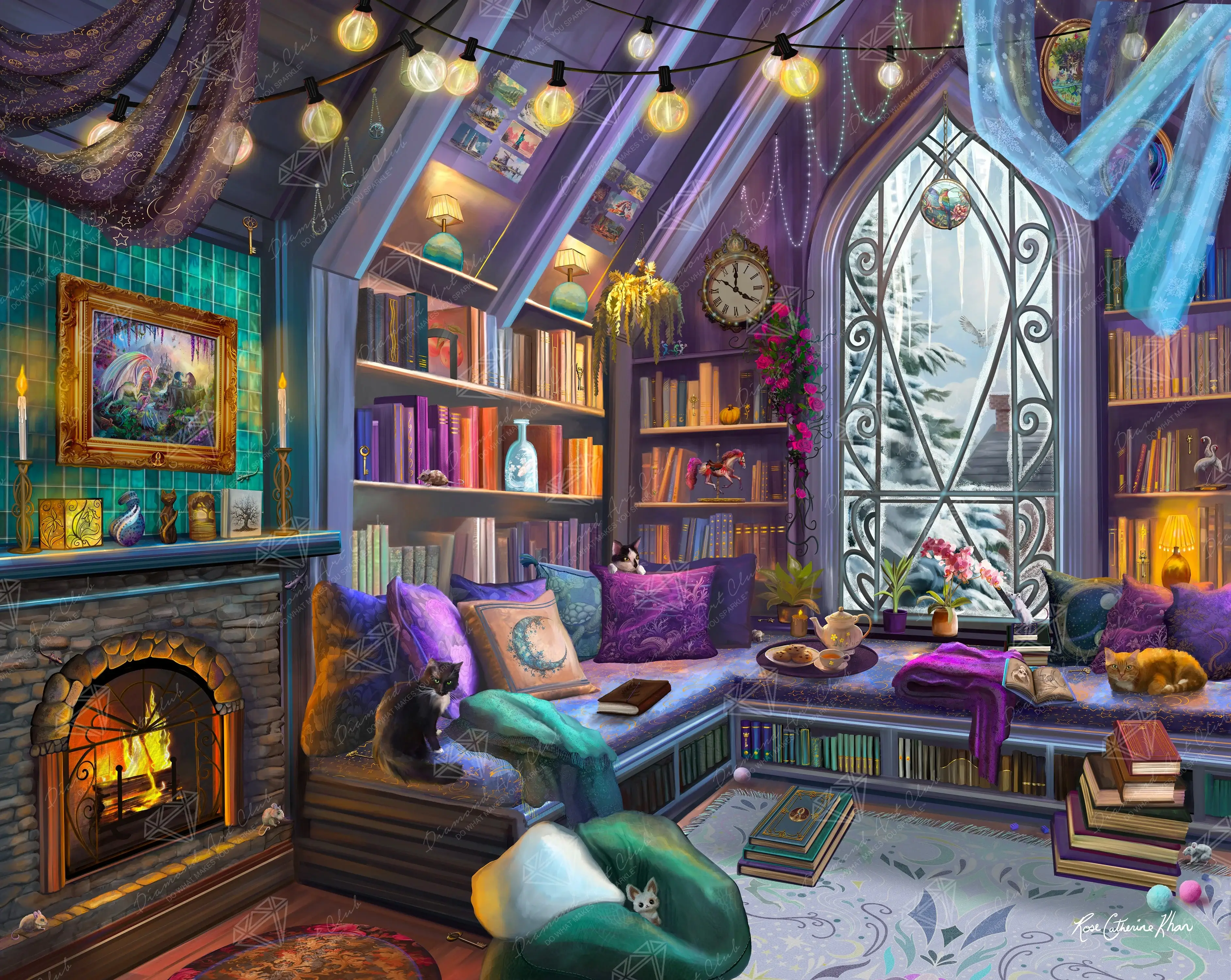 Cozy Winter Book Nook