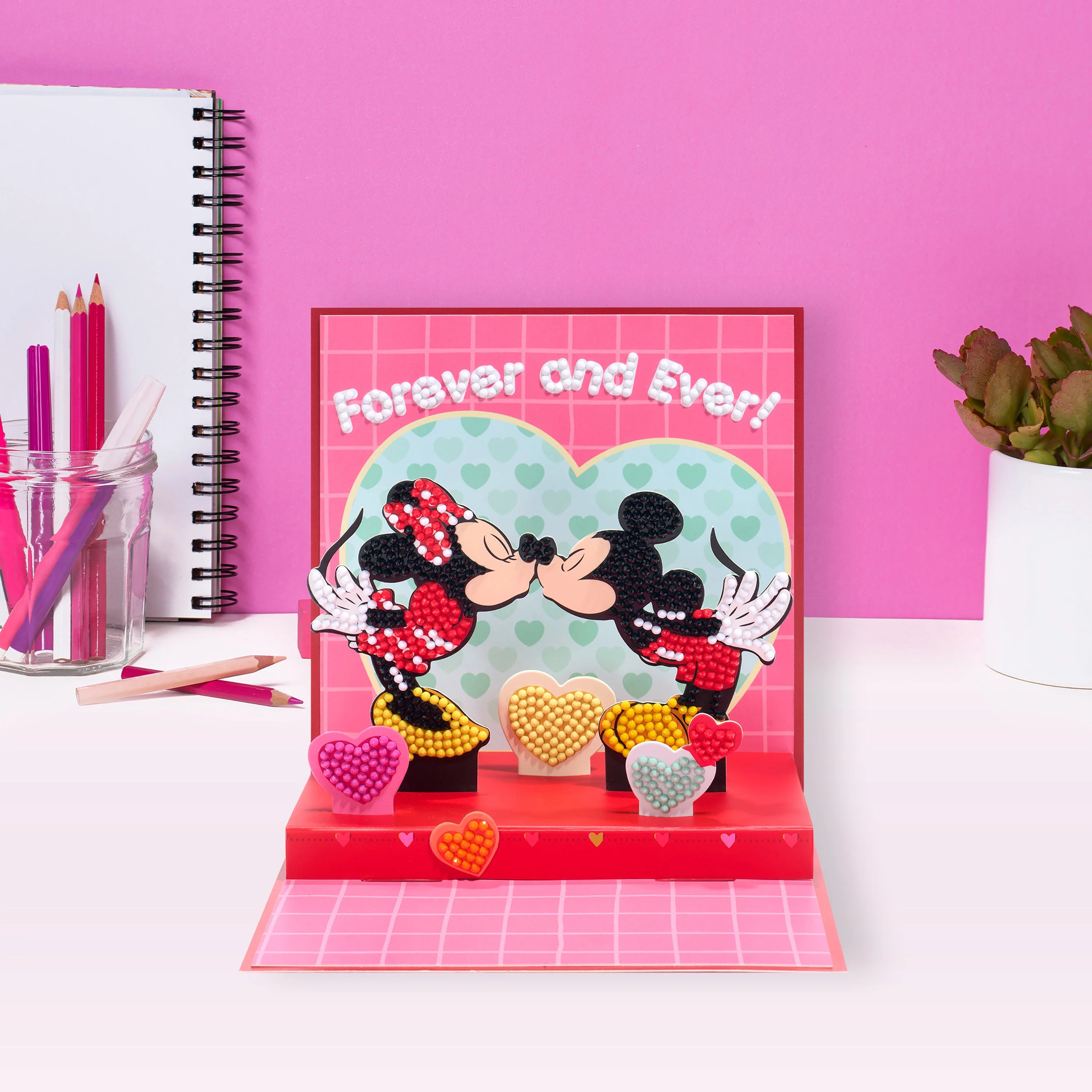 Diamond Popâ¢ Card - Mickeyâ¢ & Minnieâ¢