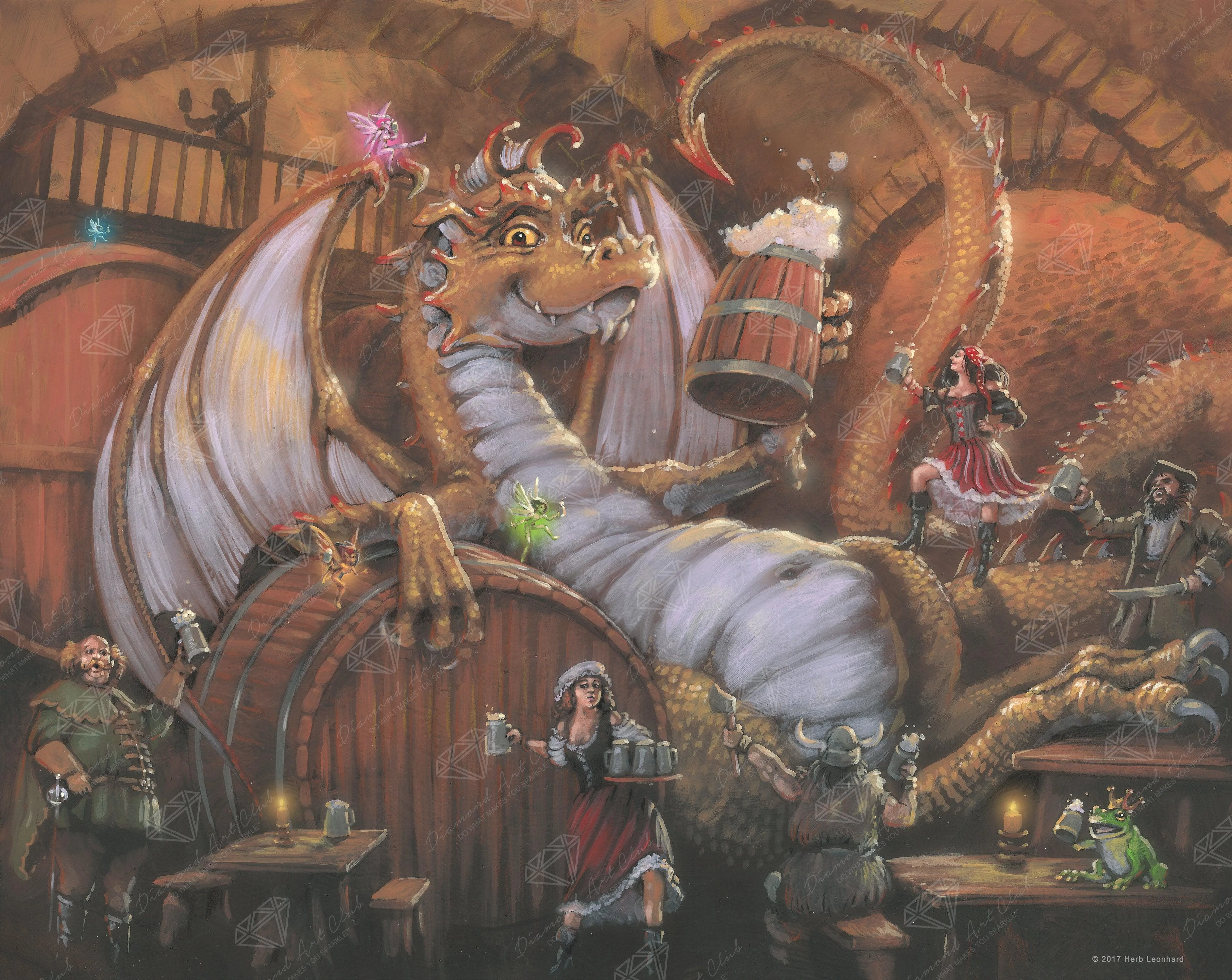 Dragon with the Flagon